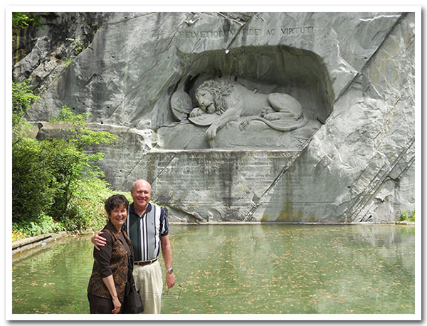 Lion Monument - Lucerne, Switzerland